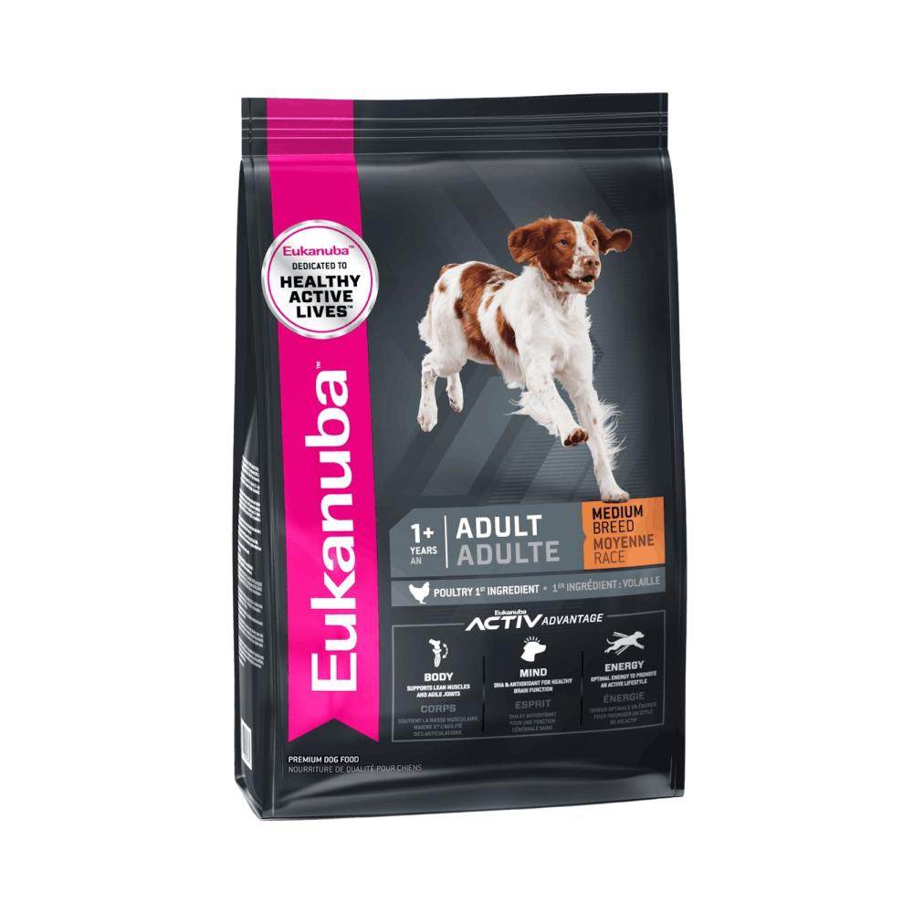 Eukanuba Active Advantage Medium Breed Adult Dry Dog Food - Petworld