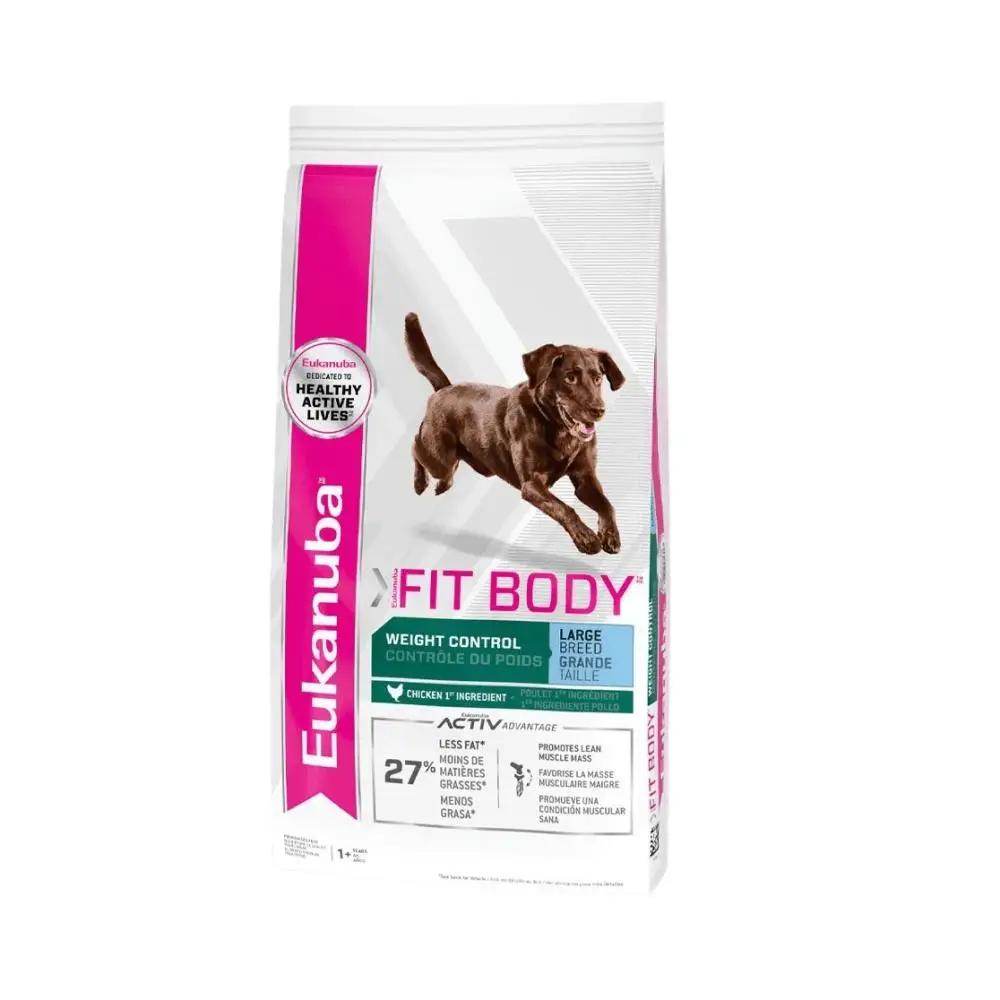 Eukanuba Fit Body Large Breed Dry Dog Food 15kg - Petworld