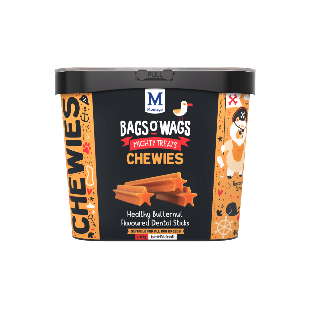 Bags O' Wags Chewies Dental Sticks Dog Treats