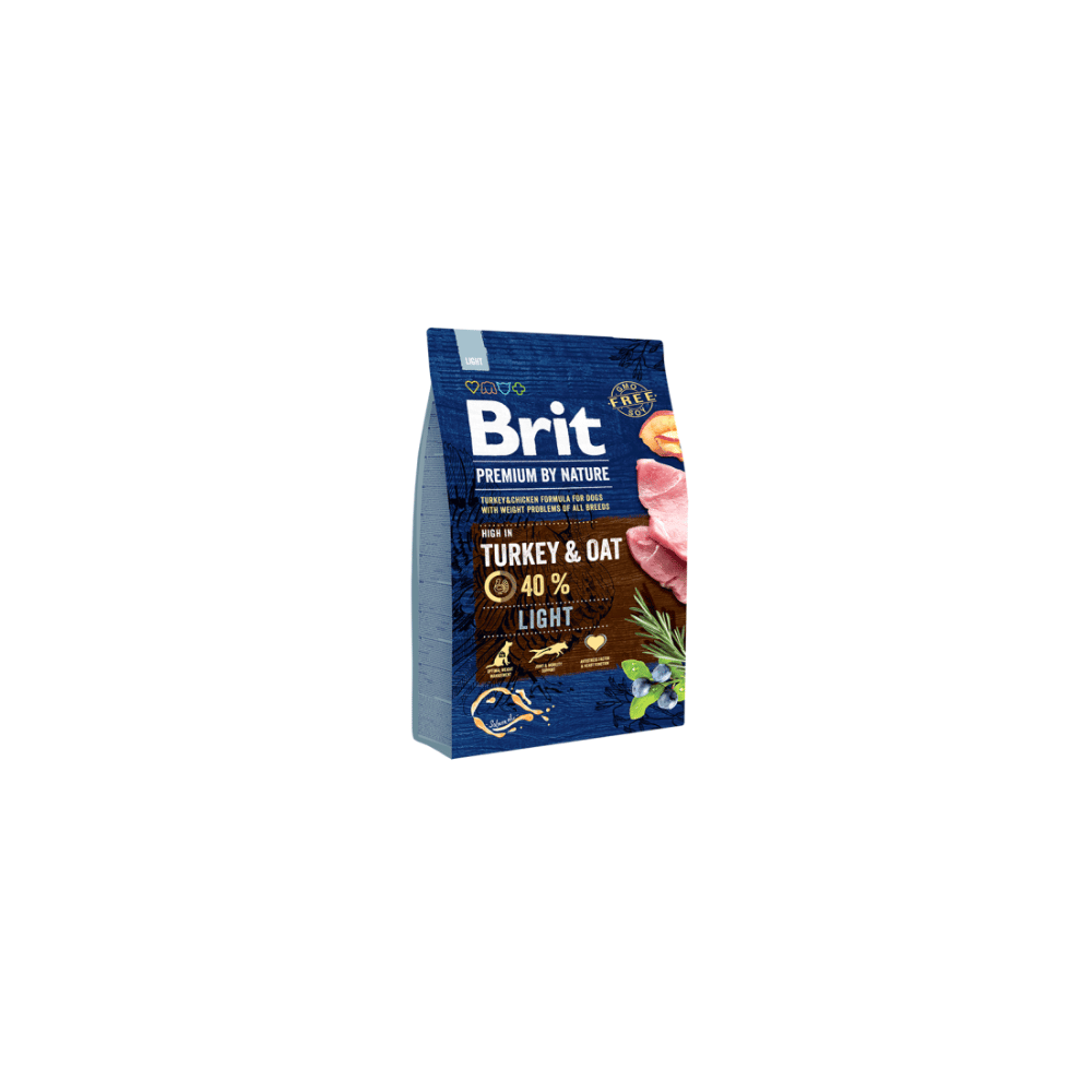 Brit Premium Dog Light Turkey and Oat Dry Dog Food