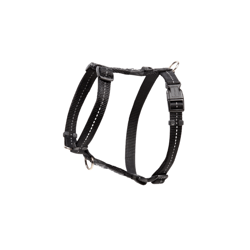 Rogz Utility Classic Harness Black Reflective