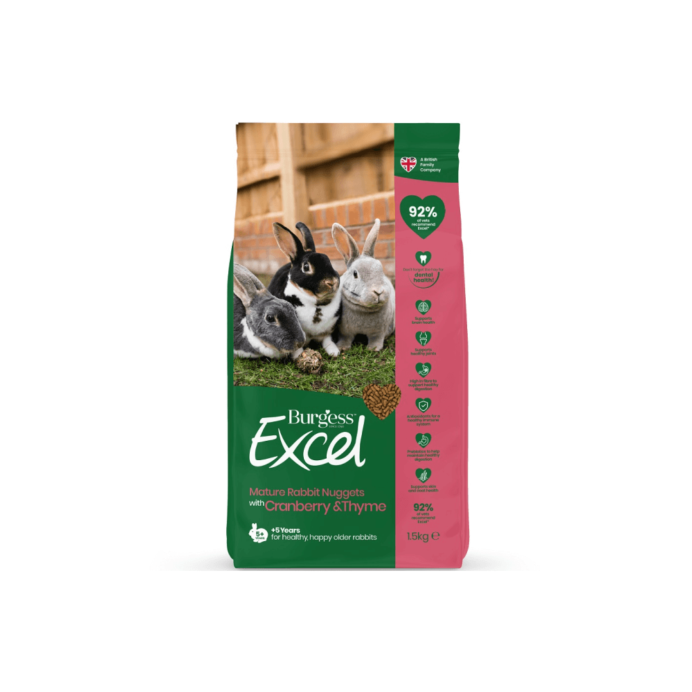 Burgess Excel Mature Rabbit With Cranberry and Thyme 1.5kg
