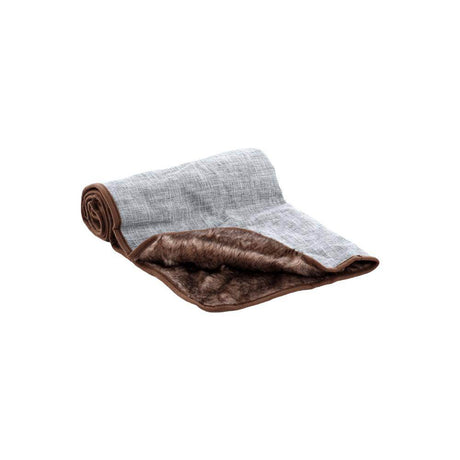 Flamingo Amadeo Blanket Grey Brown 100x70cm - Petworld
