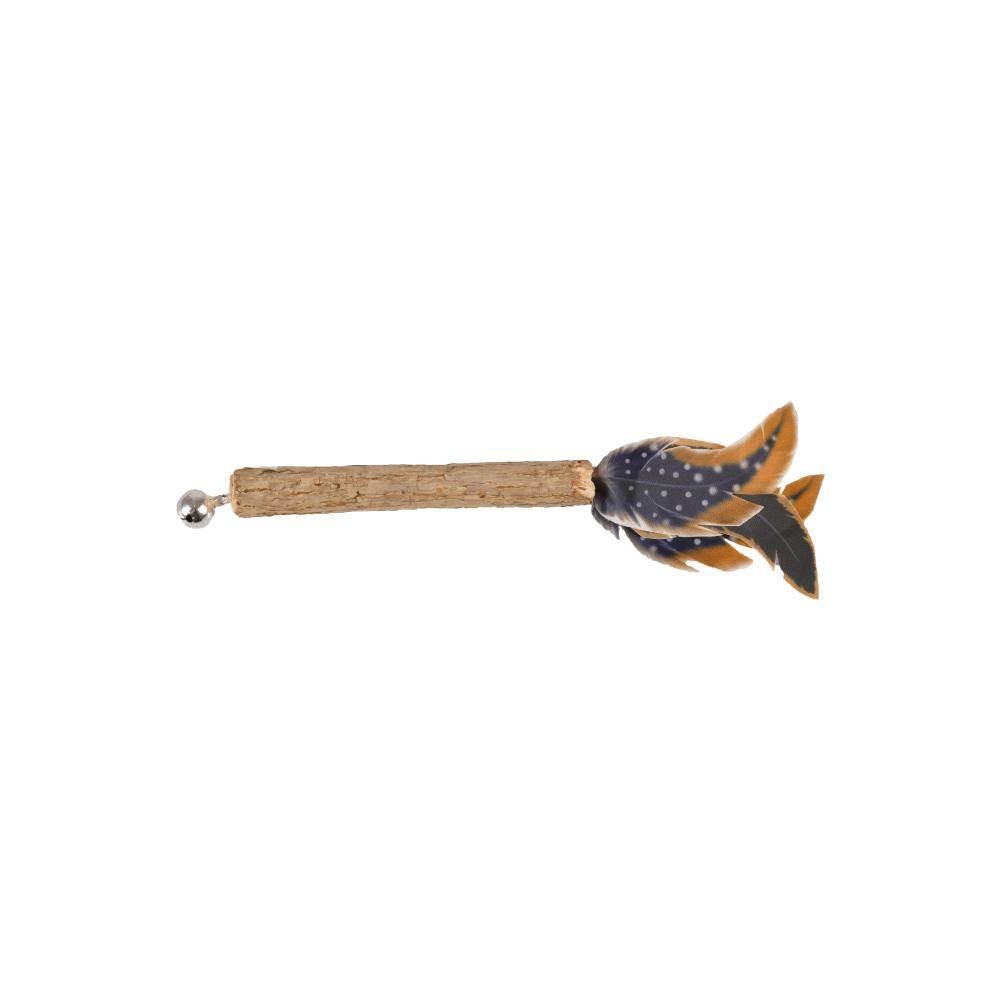 Flamingo Jungle Stick With Bell Basket Paradiso Oval Grey Cat Toy (80x 60 x 20cm) - Petworld