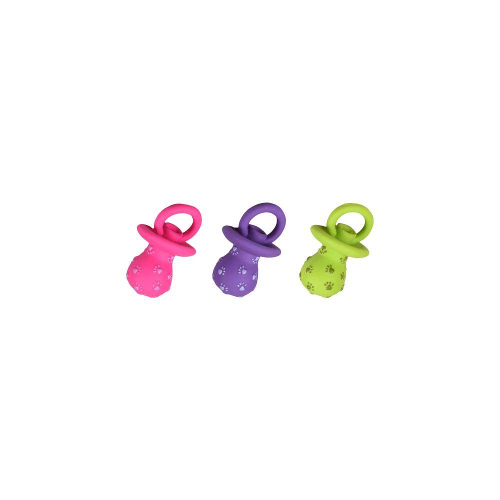 Flamingo Latex Pret Soother Ass 3 Colours Dog Toy 12cm - Petworld
