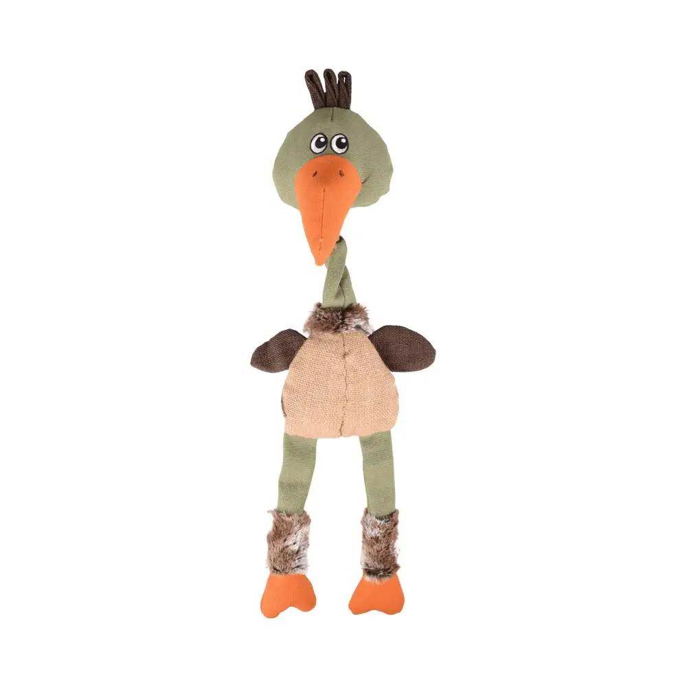 Flamingo Dog Toy Natura Delight Bird 49cm - Petworld