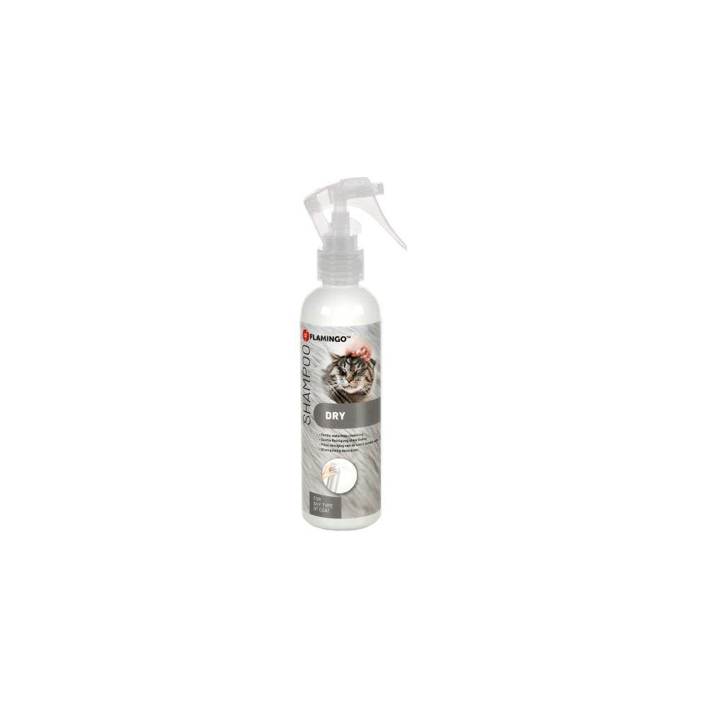 Flamingo Dry Shampoo Cat Grooming 200ml - Petworld