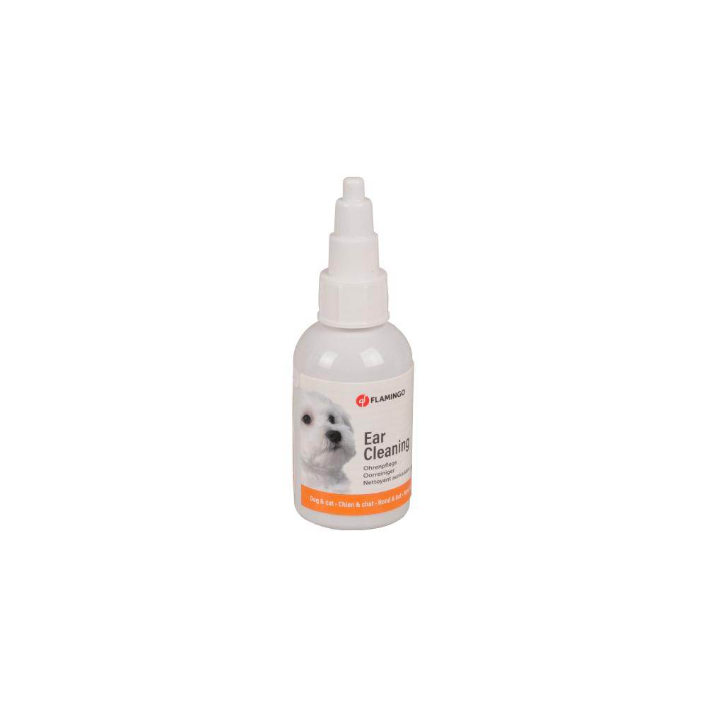 Flamingo Petcare Ear Cleaner Dog Grooming 50ml - Petworld