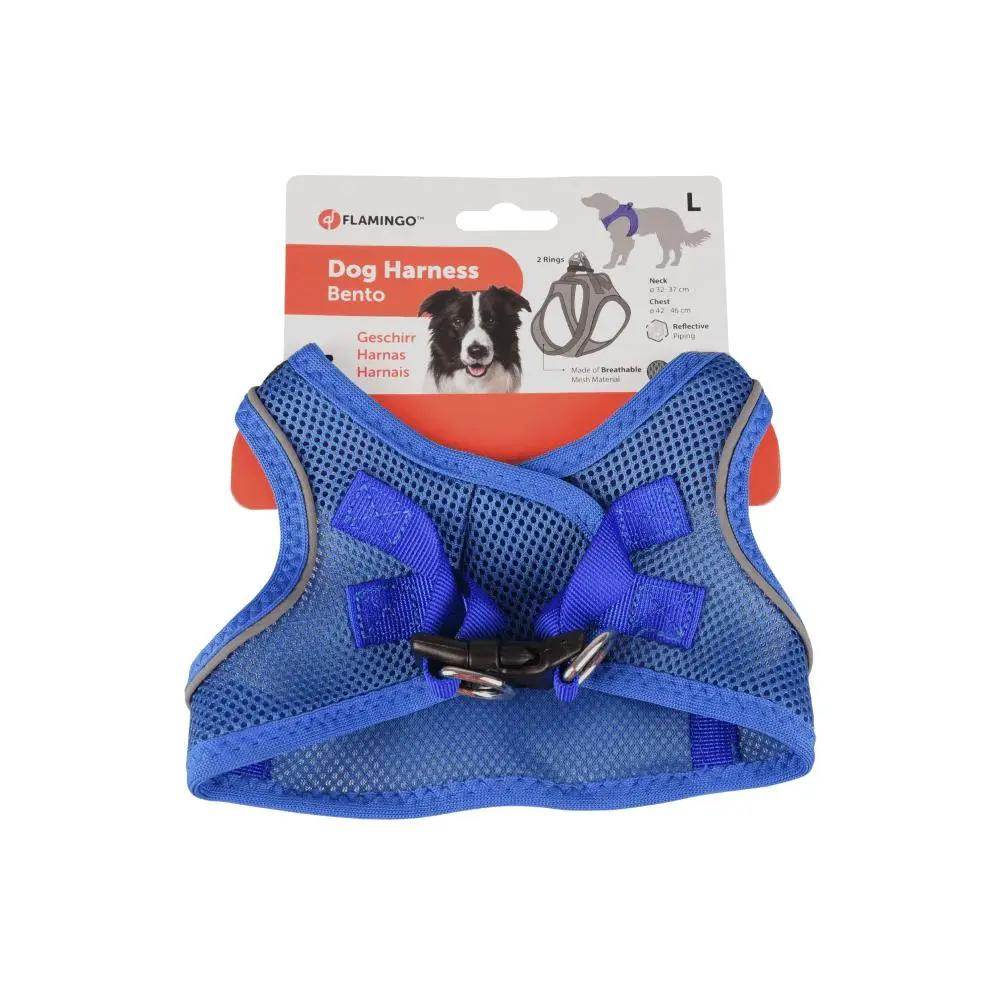 Flamingo Harness Bento Blue - Petworld