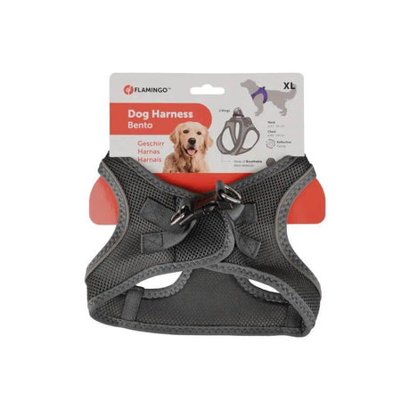 Flamingo Harness Bento Grey - Petworld