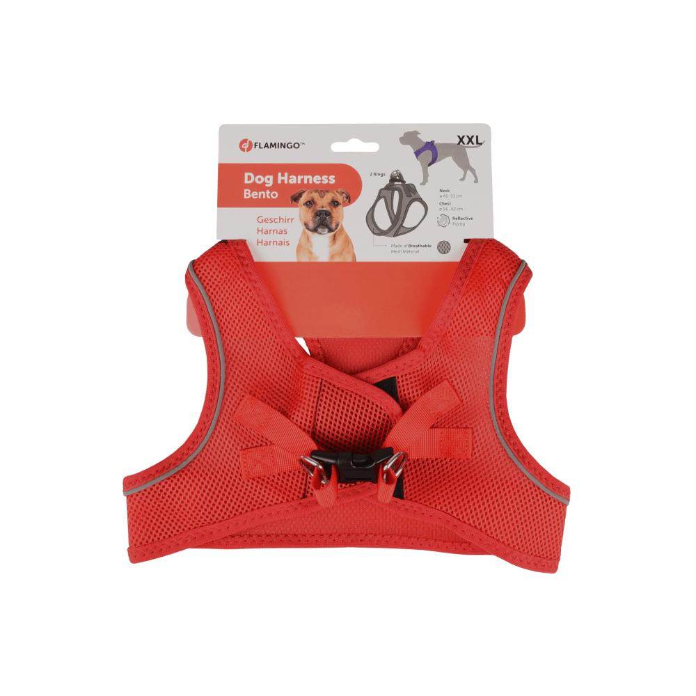 Flamingo Harness Bento Red - Petworld