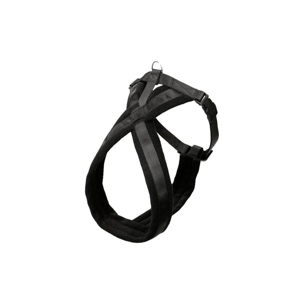 Flamingo Harness Cross Palos Black - Petworld
