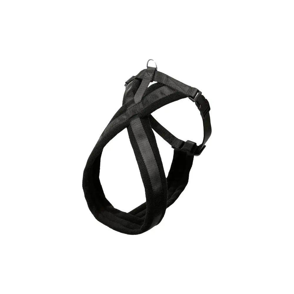 Flamingo Harness Cross Palos Black - Petworld