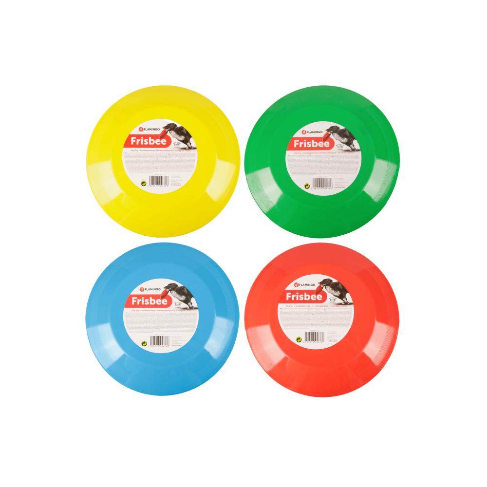 Flamingo Plastic Frisbee Dog Toy - Petworld