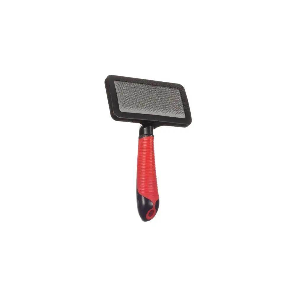 Flamingo Professional Slicker Brush Soft With Handle - Petworld