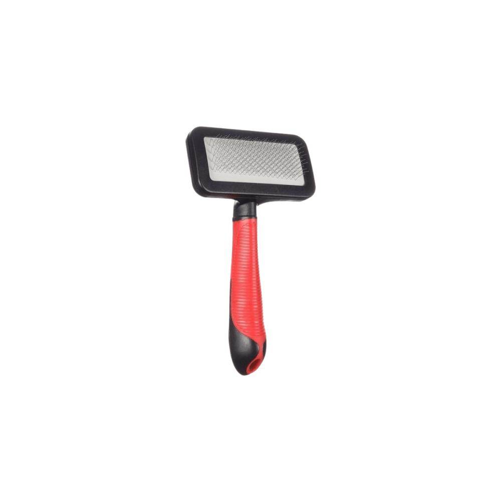 Flamingo Professional Slicker Brush Soft With Handle - Petworld
