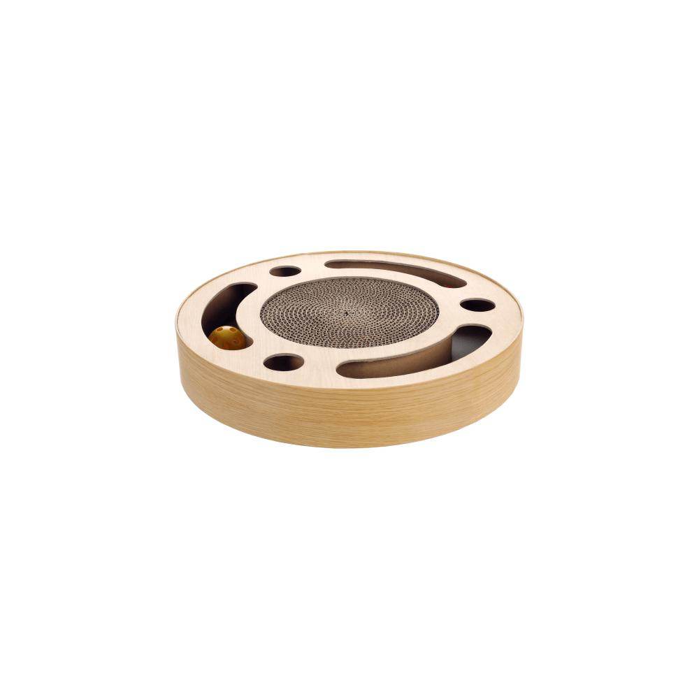 Flamingo Crabi Circle 6 Holes Cat Scratching Toy (33 x 5,5cm) - Petworld
