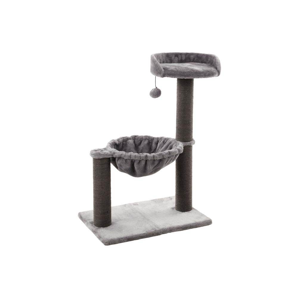Flamingo Wilma Grey Cat Scratching Tree (58 x 33 x 69cm) - Petworld