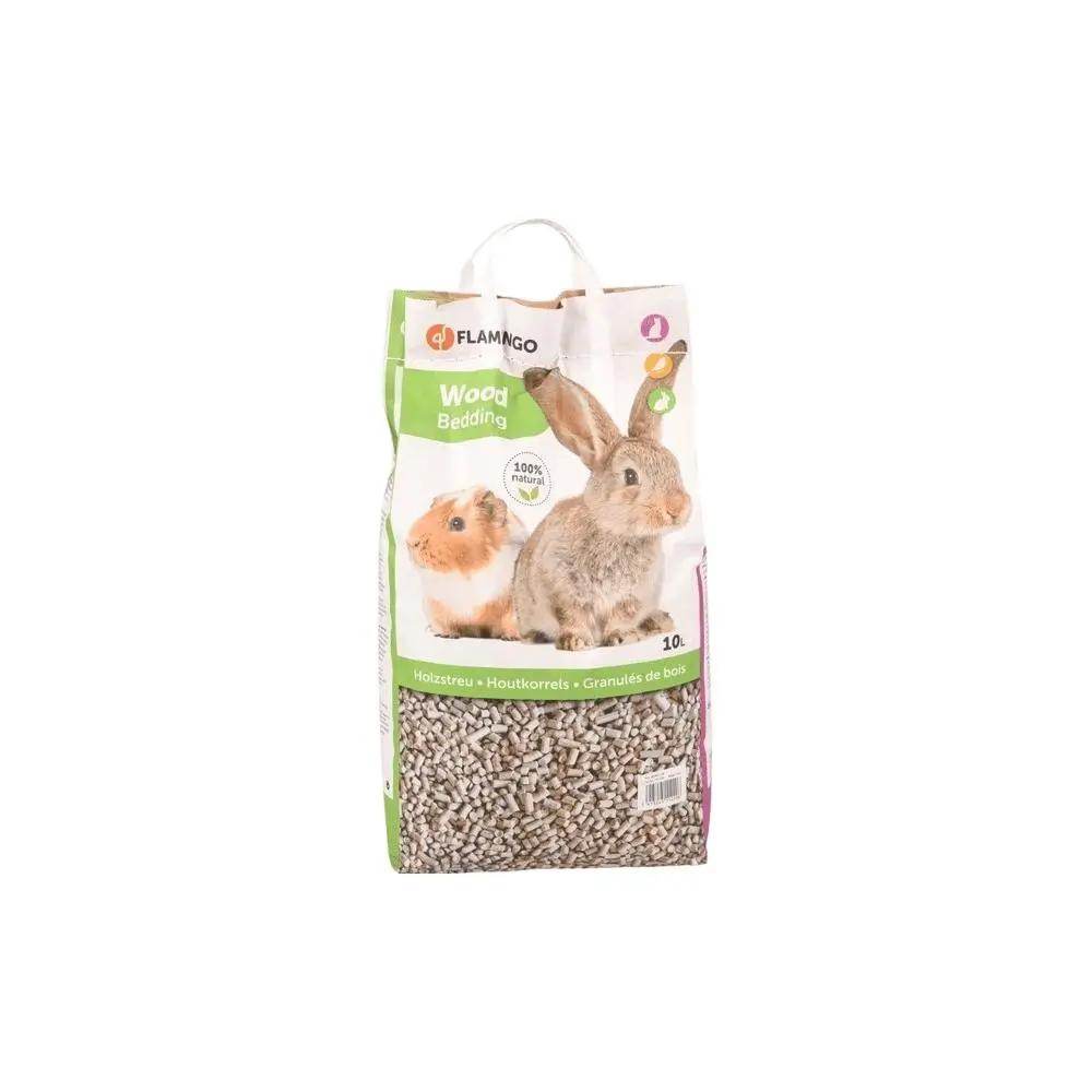 Flamingo Wood Bedding 6 kg 10L - Petworld