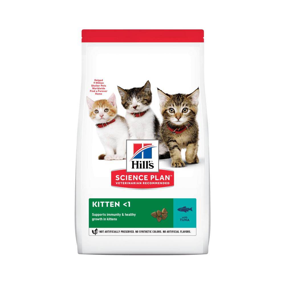 Hill's Science Plan Feline Kitten Tuna Dry Cat Food - Petworld
