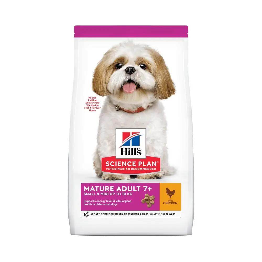 Hill's Science Plan Mature Adult Small Mini 7+ Chicken Dry Dog Food - Petworld