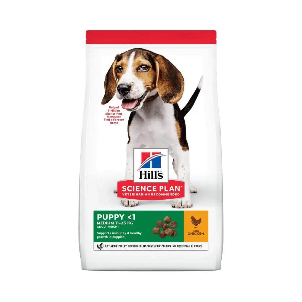 Hill's Science Plan Puppy Medium Chicken Dry Dog Food - Petworld