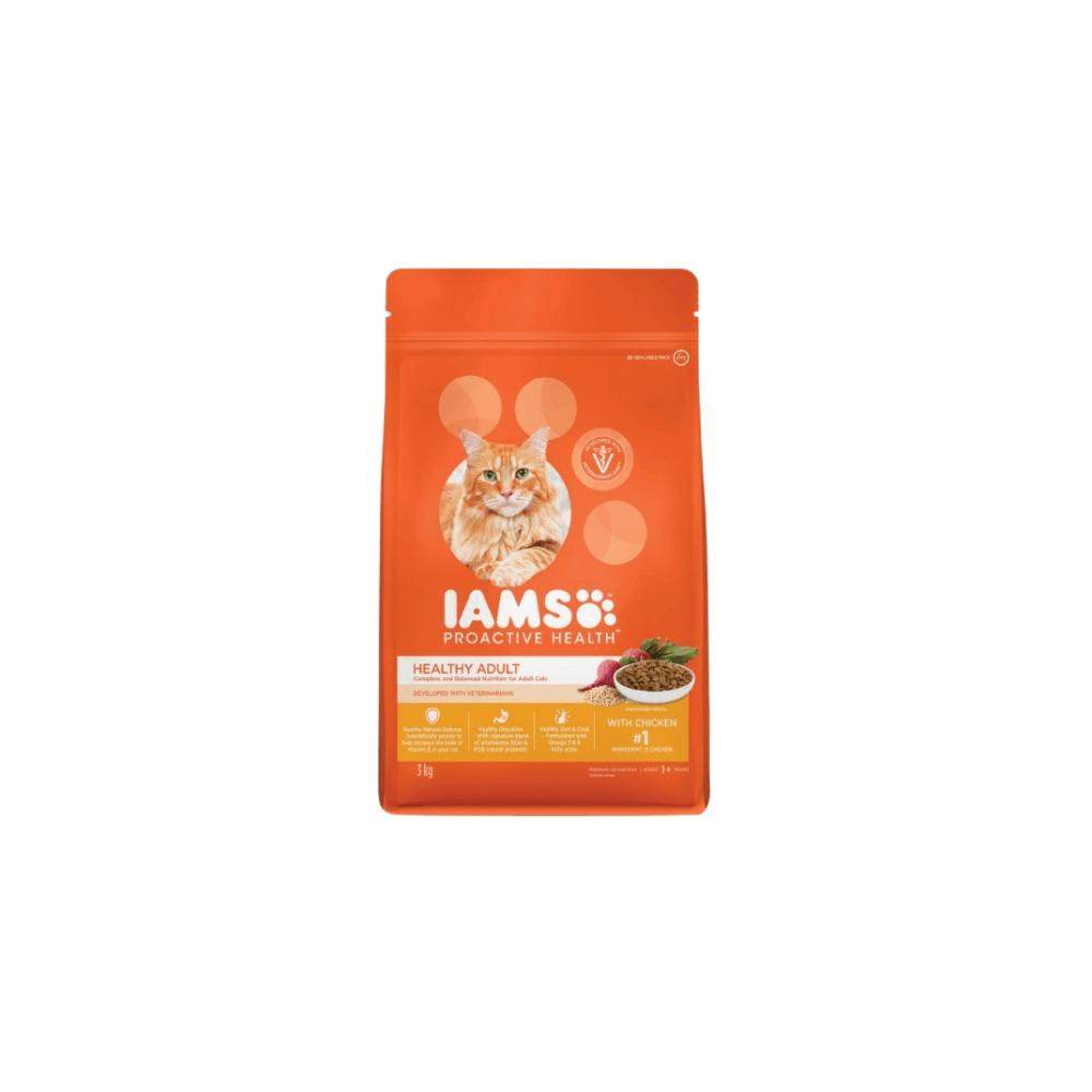 Iams Adult Chicken Dry Cat Food - Petworld
