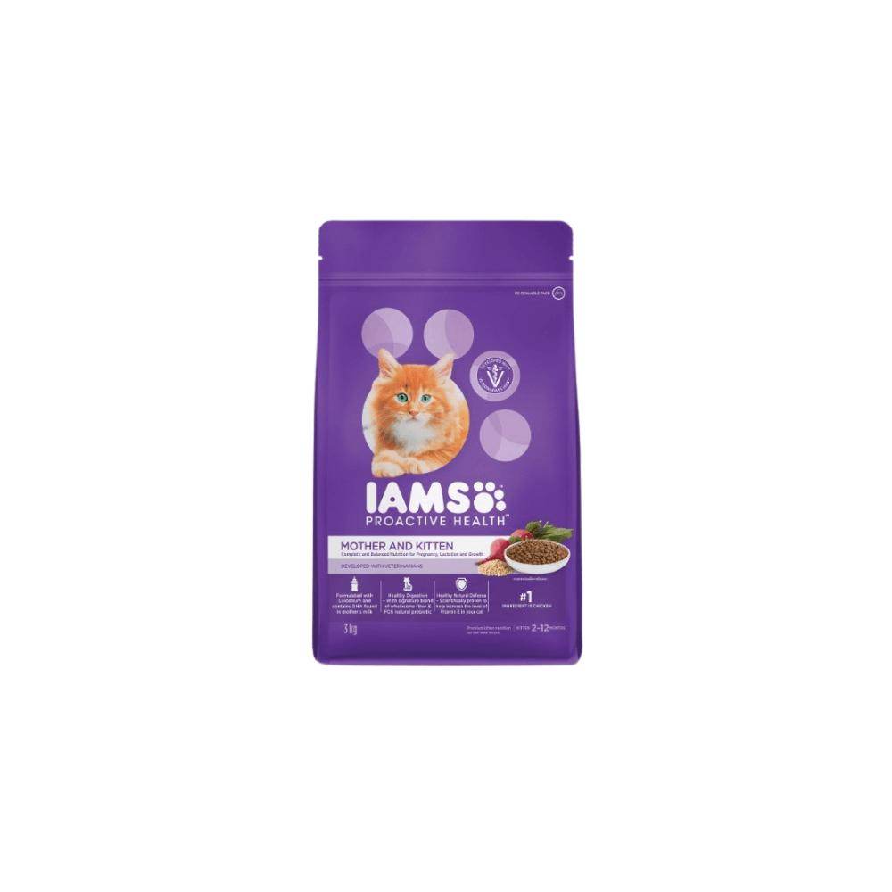 Iams Mother and Kitten Chicken Dry Cat Food - Petworld