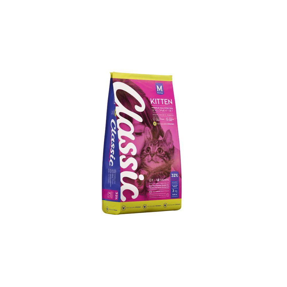 Montego Classic Kitten Chicken Dry Cat Food - Petworld