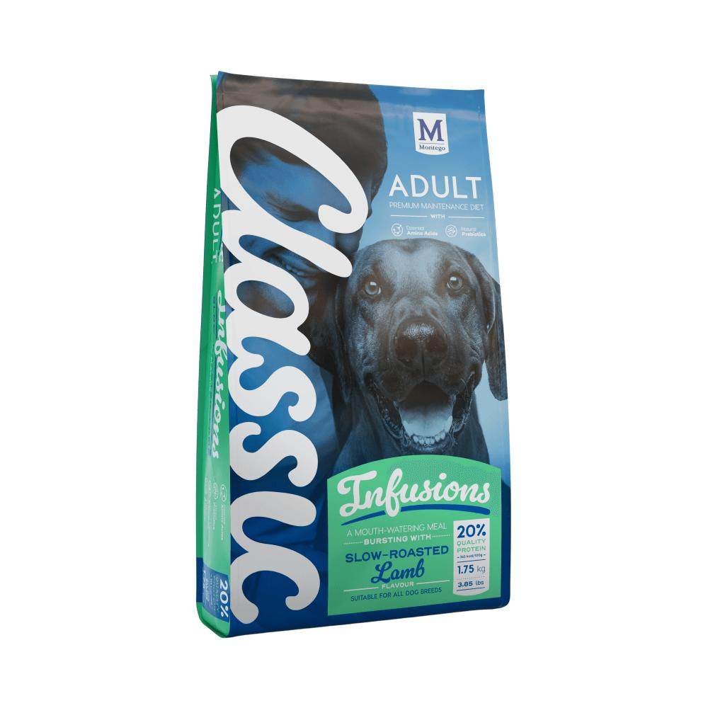 Montego Classic Infusions Adult Slow Roasted Lamb Dry Dog Food - Petworld
