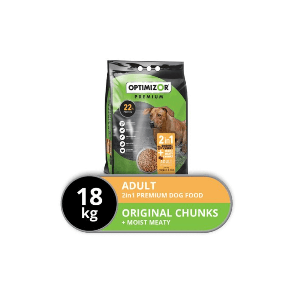 Optimizor Premium Adult 2In1 Moist - Petworld