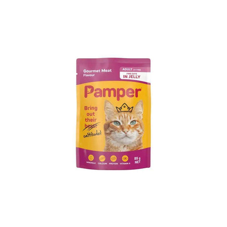 Pamper Fine Cuts Gourmet Wet Cat Food 85g - Petworld