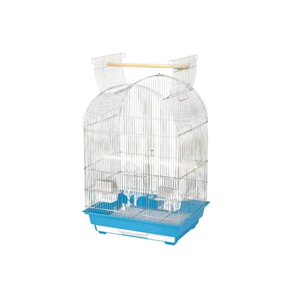 Pet Products Round Top Open Top Bird Cage 46.5x36x77.5cm - Petworld
