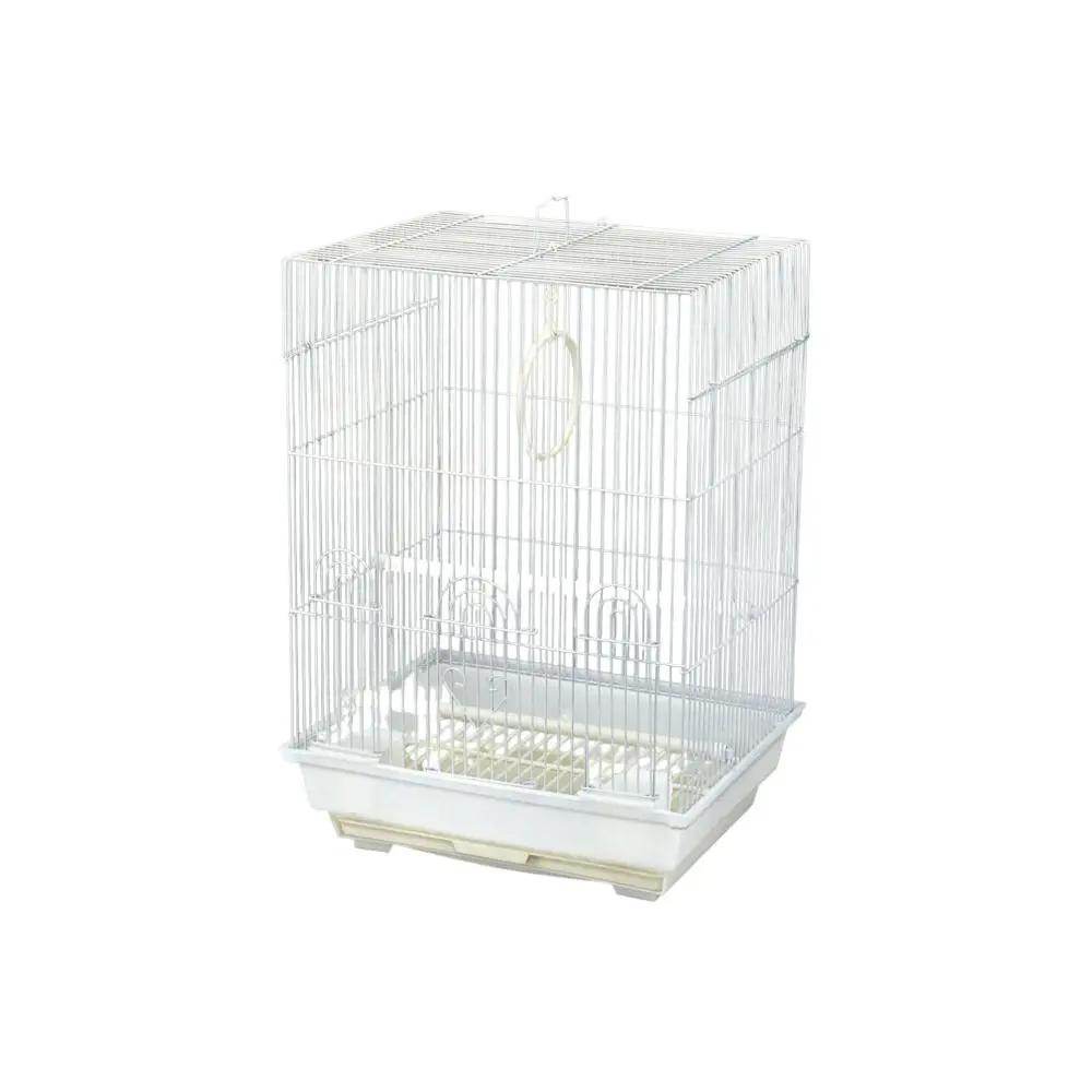 Pet Products Mini Budgie Flat Top Bird Cage 34.5x28X48cm - Petworld