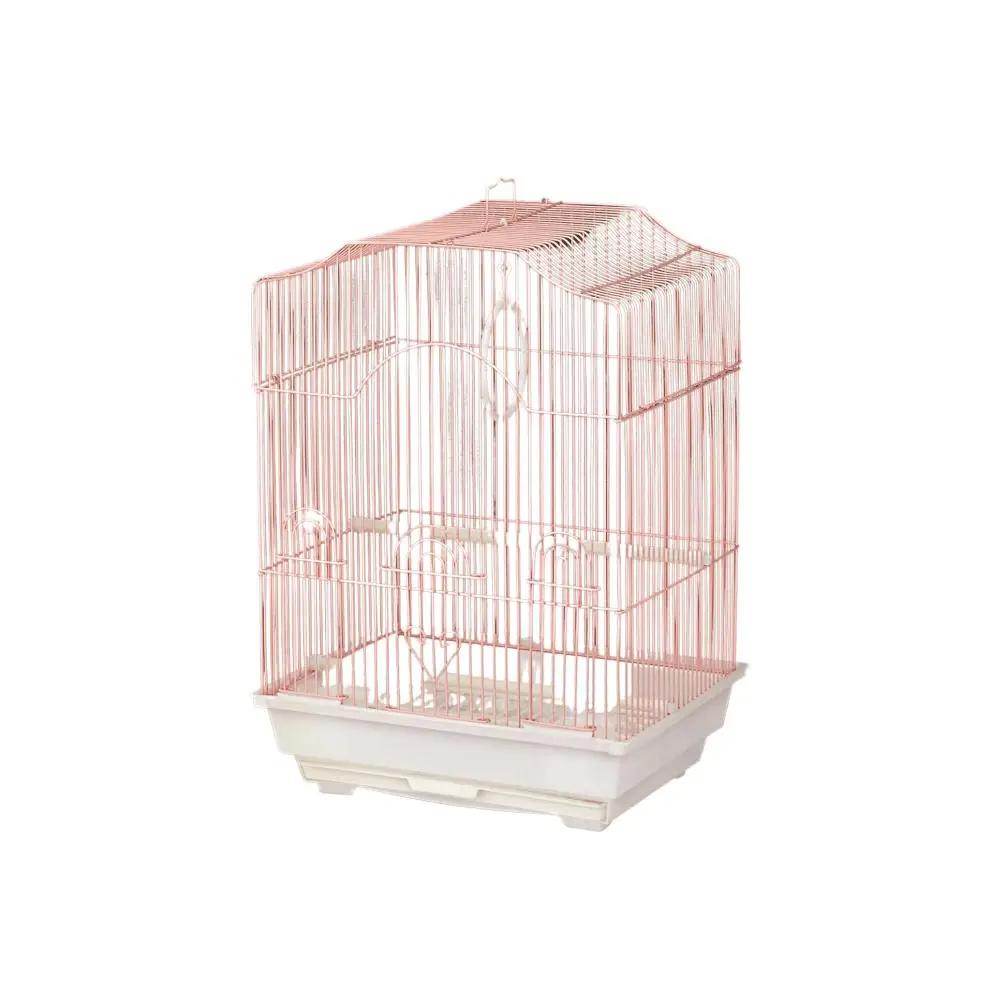 Pet Products Semi Flat Top Mini Budgie Bird Cage 34.5x28X49.5cm - Petworld