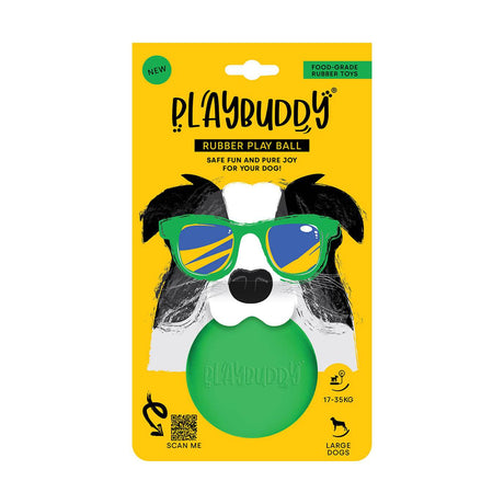 Playbuddy Ball Large Green Dog Toy - Petworld