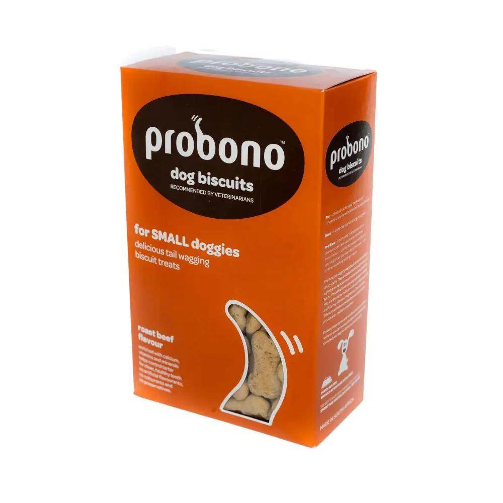 Probono For Small Dogs Roast Beef Flavour Biscuits 1kg - Petworld