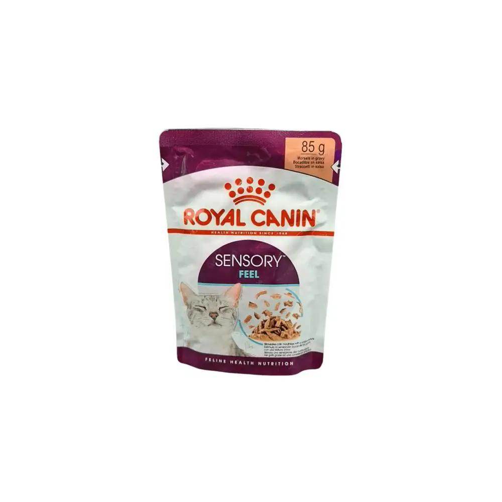 Royal Canin Sensory Feel in Gravy Wet Cat Food Single 85g - Petworld