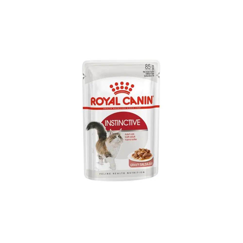 Royal Canin Feline Health Nutrition Instinctive in Gravy Wet Cat Food 85g - Petworld
