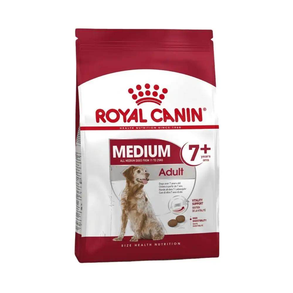 Royal Canin Size Health Nutrition Medium Adult 7+ Dry Dog Food 10kg - Petworld