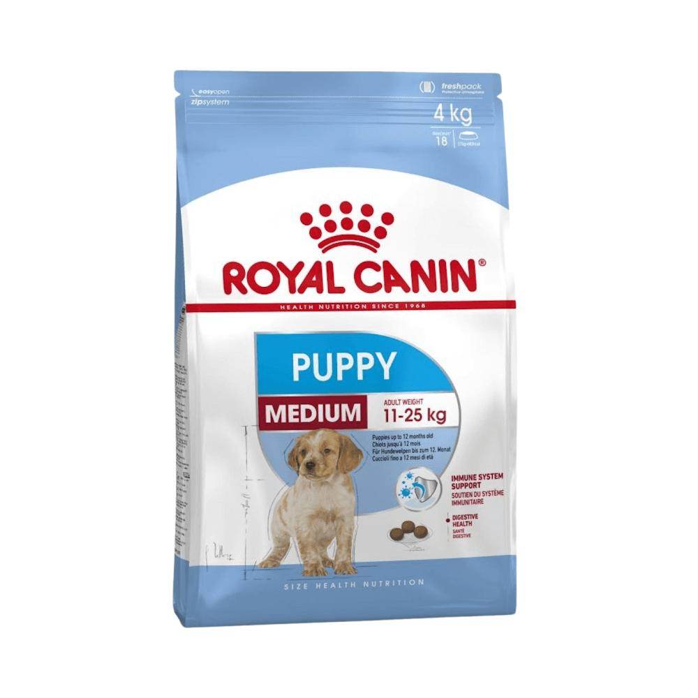 Royal Canin Size Health Nutrition Medium Puppy Dry Dog Food - Petworld