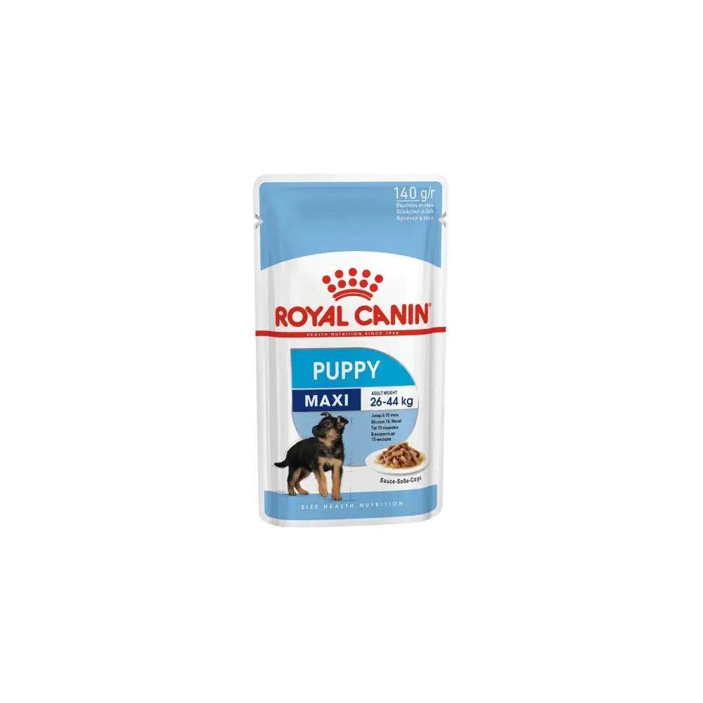 Royal Canin Size Health Nutrition Maxi Puppy Wet Dog Food 140g - Petworld