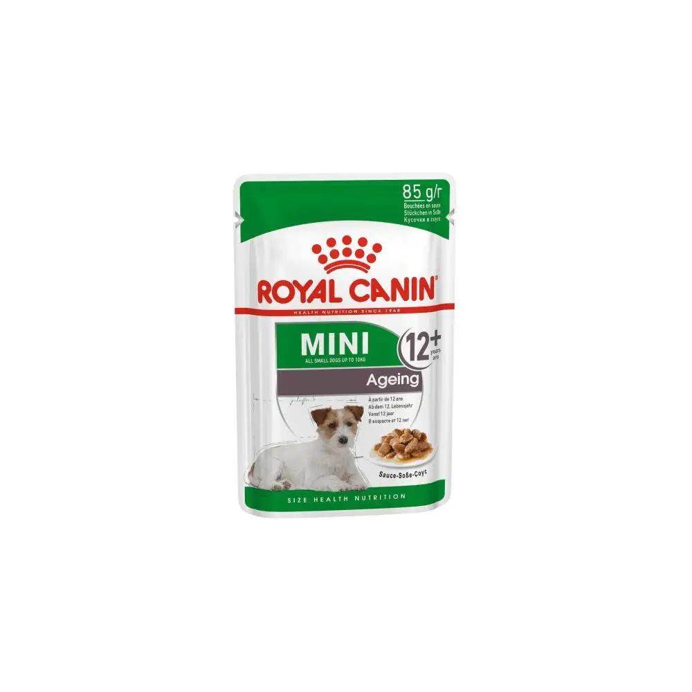 Royal Canin Size Health Nutrition Mini Ageing 12+ Wet Dog Food 85g - Petworld