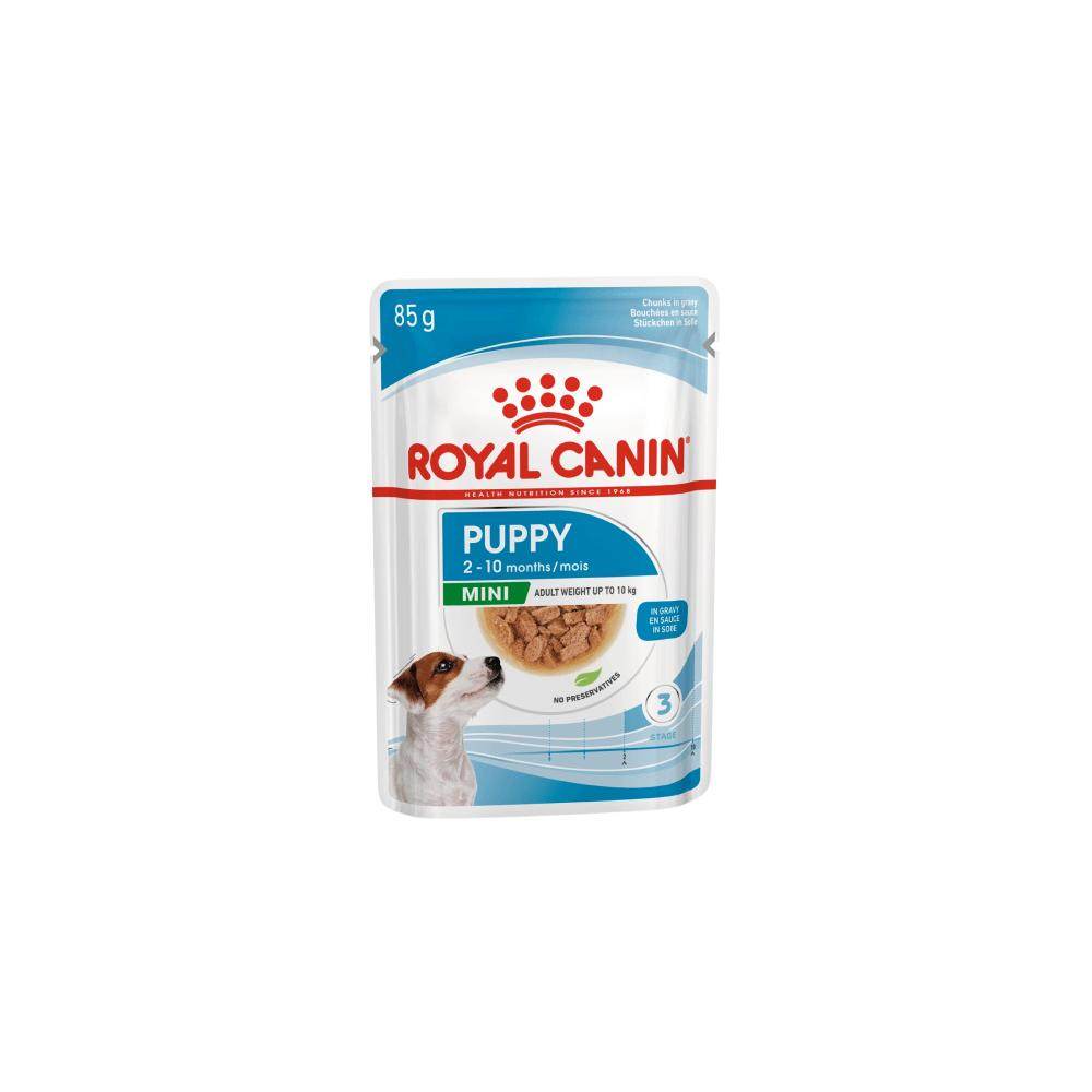 Royal Canin Size Health Nutrition Mini Puppy Wet Dog Food 85g - Petworld