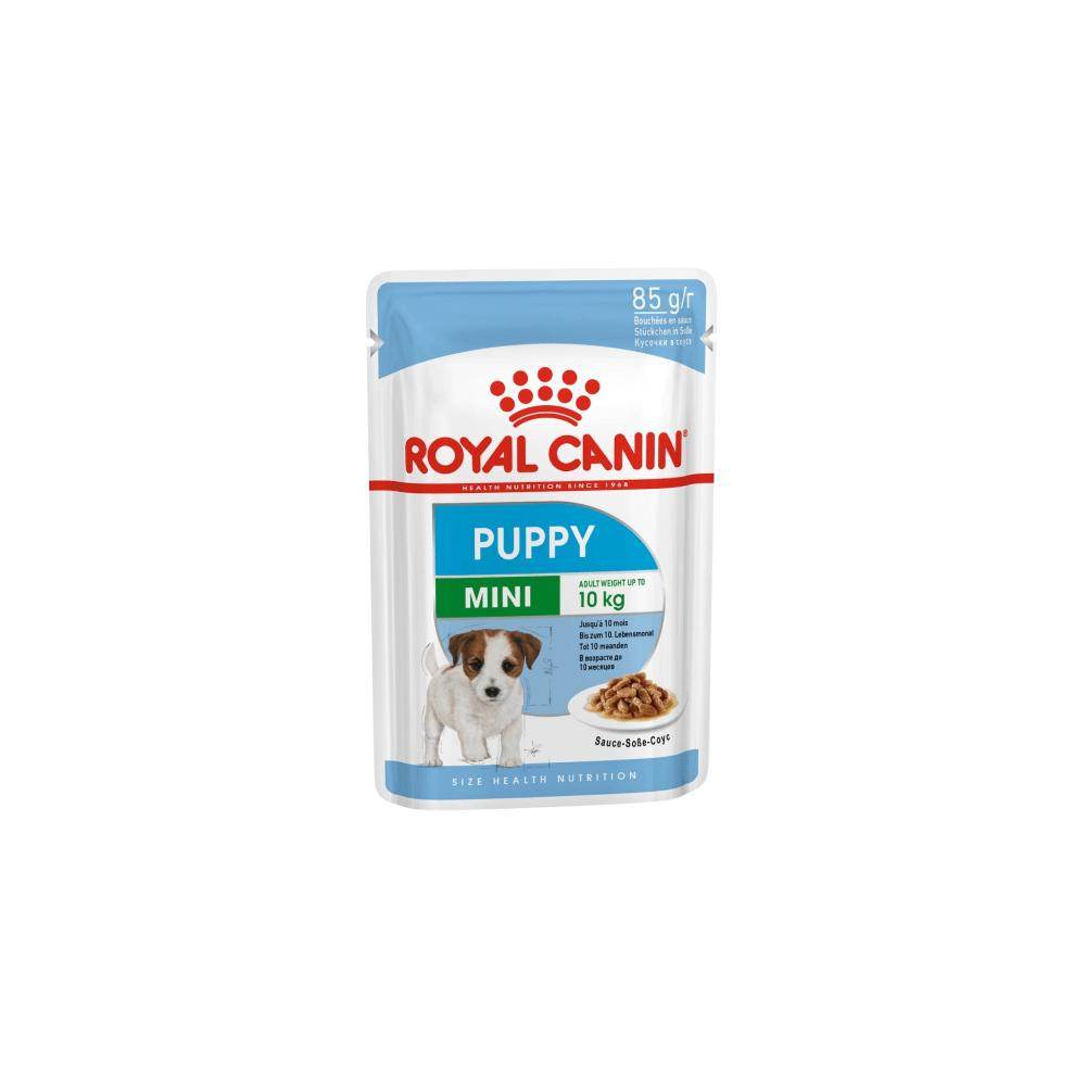 Royal Canin Size Health Nutrition Mini Puppy Wet Dog Food 85g - Petworld