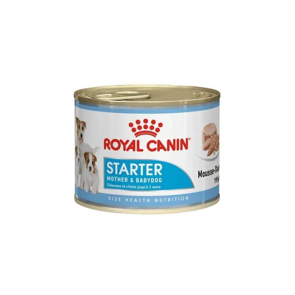 Royal Canin Size Health Nutrition Starter Mousse Wet Can Dog Food 195g - Petworld