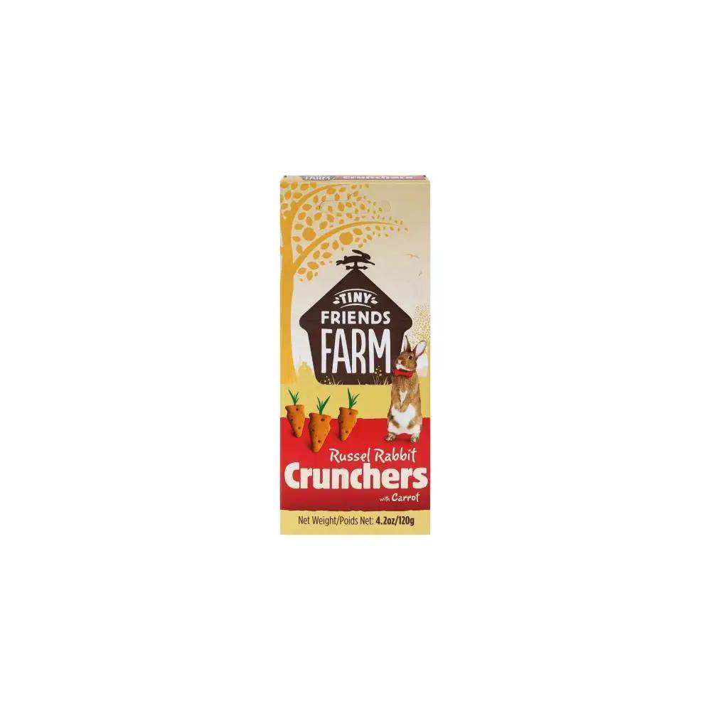 Tiny Friends Farm Carrot Crunchers Small Animal Treats 120g - Petworld