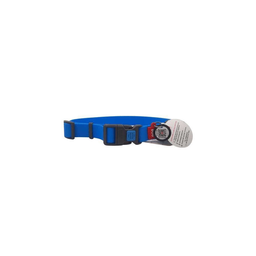 Waudog Waterproof Dog Collar Blue - Petworld