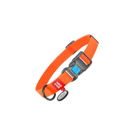 Waudog Waterproof Dog Collar Orange - Petworld