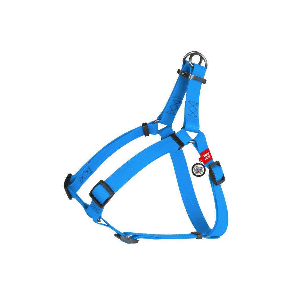 Waudog Waterproof Dog Harness Blue - Petworld